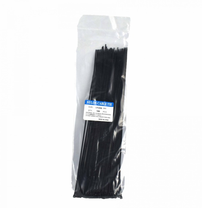 COSE 3X300 NEGRE-100buc/set - Imagine produs en-gros [1]