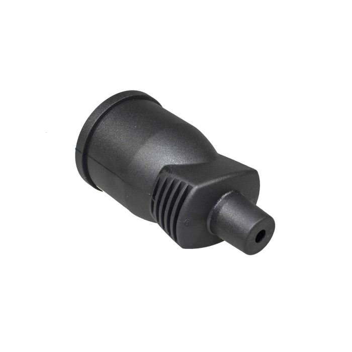 Cupla cauciuc Atra , IP44, neagra, cu contact protectie, 16 A, 250 V - Imagine produs en-gros [3]