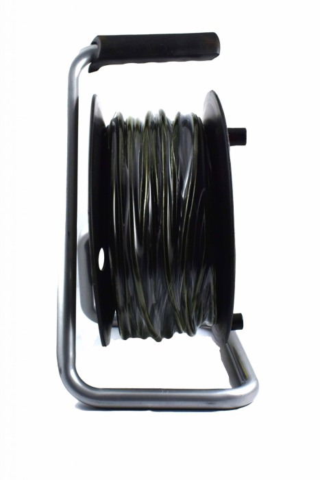 Derulator 40 m negru 3x1.5 - Imagine produs en-gros [2]