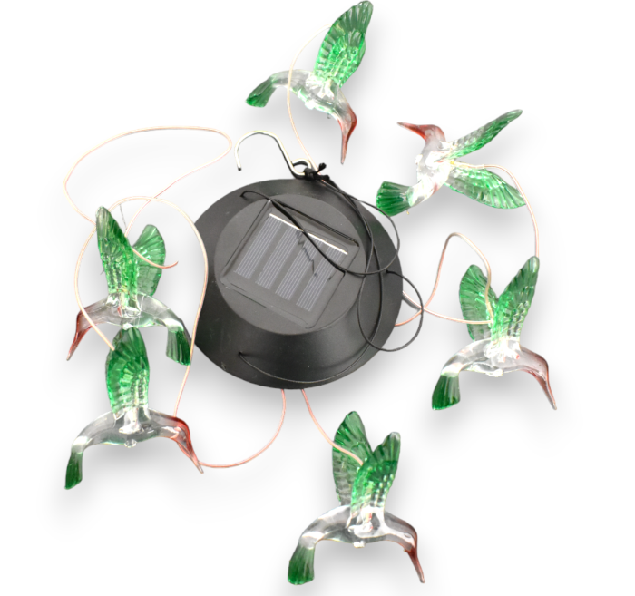 Instalatie solara cu Clopotei de vant colibri - Imagine produs en-gros [1]