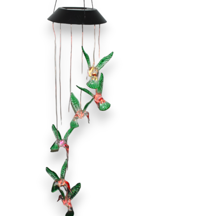 Instalatie solara cu Clopotei de vant colibri - Imagine produs en-gros [2]