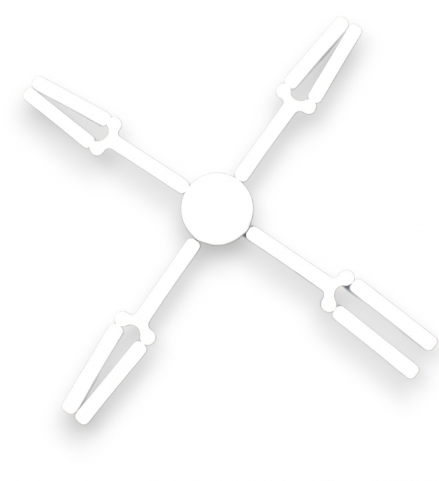 Lampa  cu 4 brate reglabile si variabile in lungime 80W [5]