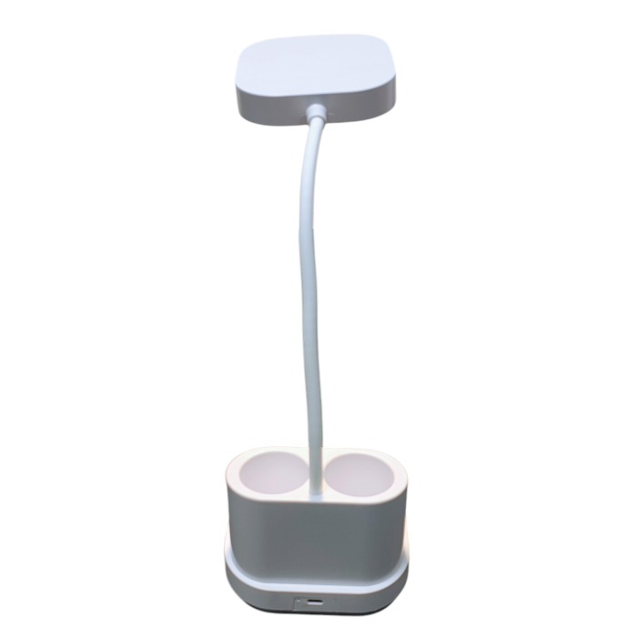 Lampa de birou veioza cu acumulator cod 1958 , intrerupator cu touch, LED 4W  lumina culoare rece calda si neutra  , H 40 cm [4]