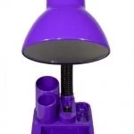 Lampa de birou cu suport accesorii de birou , pentru becuri E27 Led si economice , cu brat reglabil - Imagine produs en-gros [5]