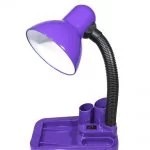 Lampa de birou cu suport accesorii de birou , pentru becuri E27 Led si economice , cu brat reglabil - Imagine produs en-gros [3]