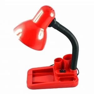 Lampa de birou cu suport accesorii de birou , pentru becuri E27 Led si economice , cu brat reglabil - Imagine produs en-gros [6]