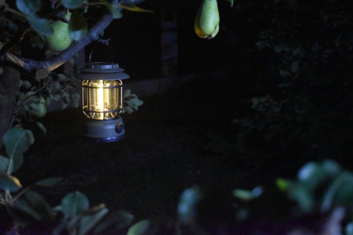 Lampă de camping solara S-27 cu LED  reîncărcabilă prin USB  portabilă retro cablu USB inclus - Imagine produs en-gros [3]
