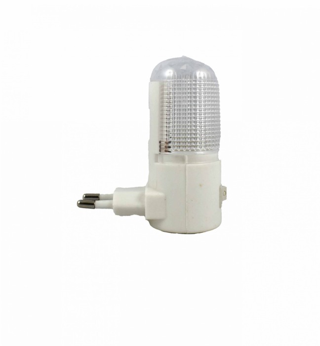 Lampa de Veghe LED Rotunda cu Intrerupator - Imagine produs en-gros [2]