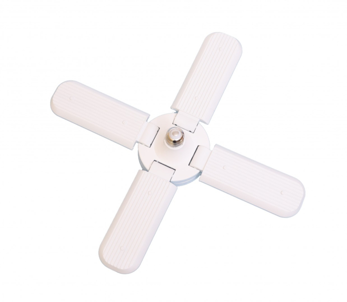 Lampa LED cu 4 brate mobile ajustabile tip ventilator 50w 6000k [2]