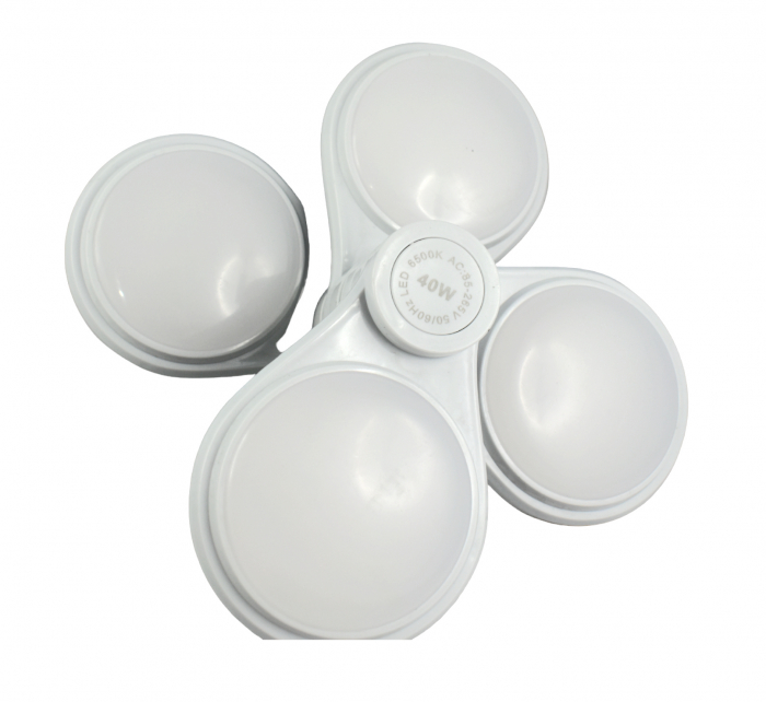 Lampa Led cu 4 brate pliabile E27  40W lumina RGB [2]