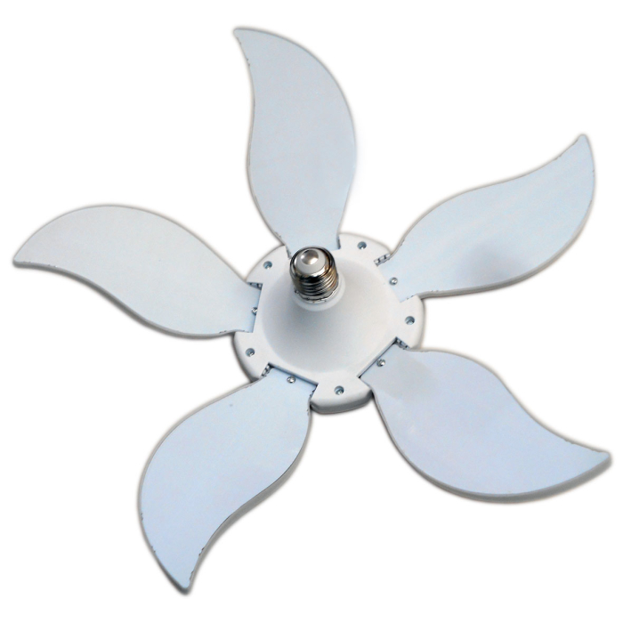 Lampa LED cu 5 brate mobile ajustabile tip ventilator 60W6000k [2]