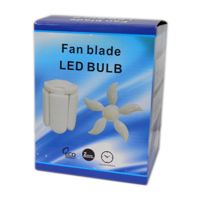 Lampa LED cu 5 brate mobile ajustabile tip ventilator 60W6000k [3]