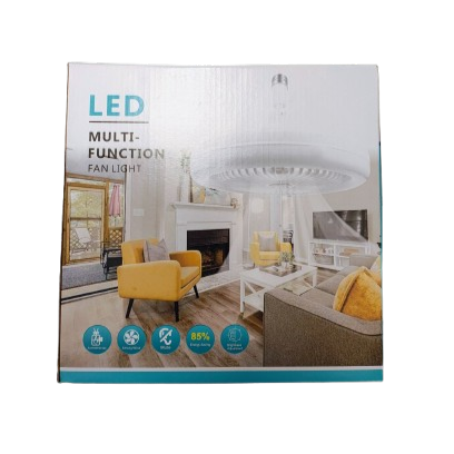 Lampă LED cu Ventilator E27 25W, 1800 lm, Telecomandă, 3 Viteze, Alb [7]