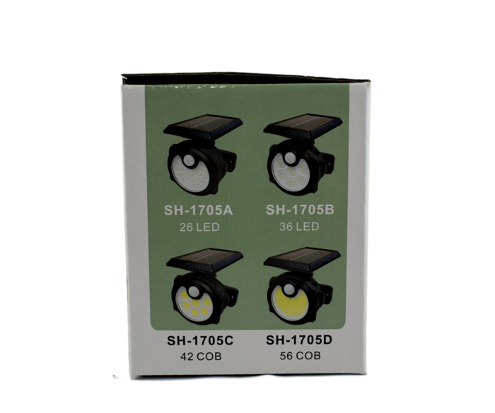 Lampa Solara 56 led cob  cu senzor crepuscular si de miscare [6]