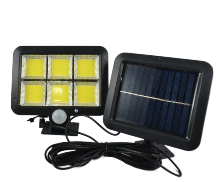Lampa Solara cu Panou Detasabil si telecomanda - Imagine produs en-gros [1]