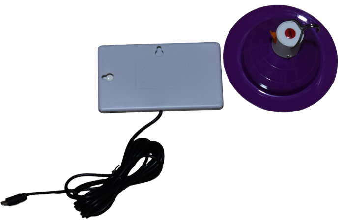 Lampa solara de camping UFO portabila cu  panou detasabil [3]