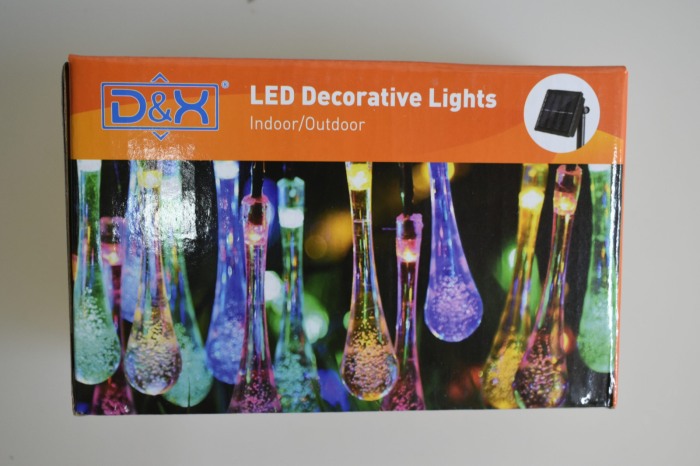 Lampa solara decorativa , cu efect de picatura ,LED . - Imagine produs en-gros [3]