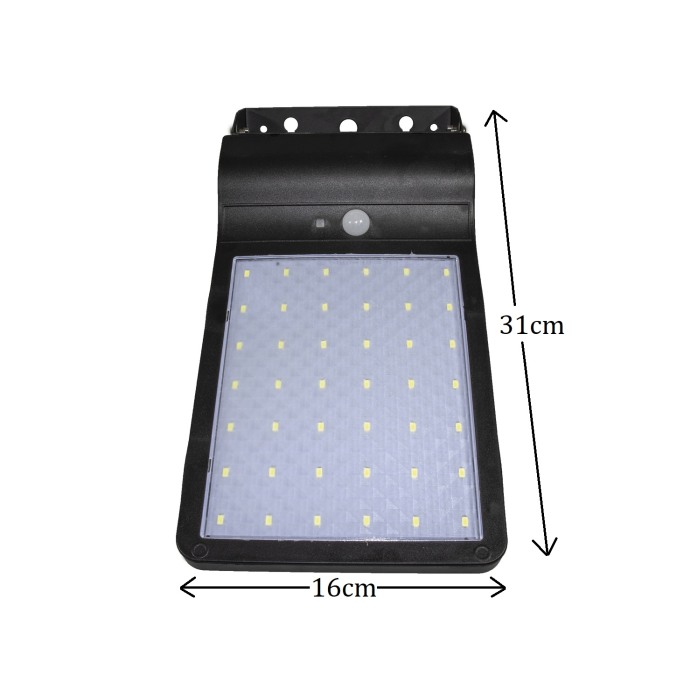 Lampa solara IP65 20 W cu senzor , 3 moduri , JD 1920 , 42 LED-uri - Imagine produs en-gros [4]