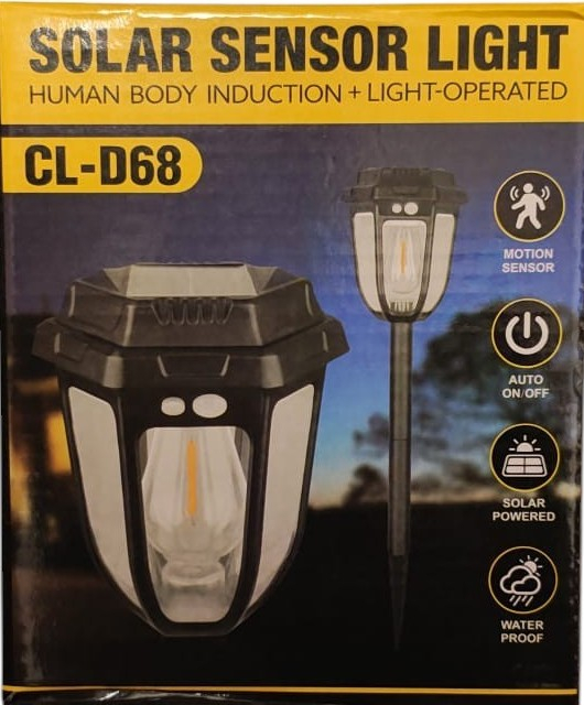 Lampa Solara LED Exterior Iluminare Puternica Senzor de Miscare Rezistenta la Apa IP65 Autonomie Mare Design Modern pentru Gradina ecoleduri.ro [4]