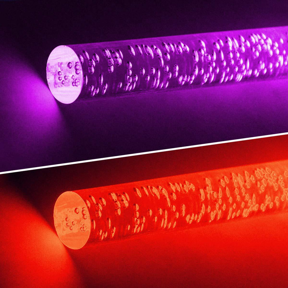 Set 2 Lampi Solare LED Tub cu Bule, RGB Multicolor, Lumina in Culori Alternante, Inaltime 73cm - Imagine produs en-gros [8]