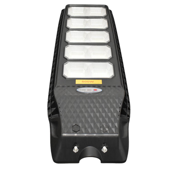 Lampa Solara Stradal JX-99150  500W Iluminat Perimetral  Incarcare Rapida 6500K  Panou 6V 25W  Acumulator 3,2V 20Ah si Telecomanda - Imagine produs en-gros [5]