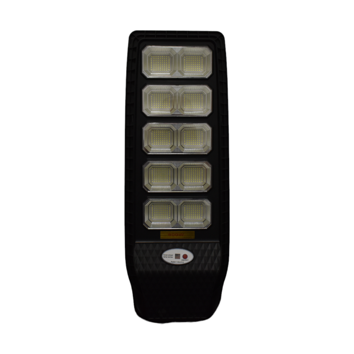 Lampa Solara Stradal JX-99150  500W Iluminat Perimetral  Incarcare Rapida 6500K  Panou 6V 25W  Acumulator 3,2V 20Ah si Telecomanda - Imagine produs en-gros [1]