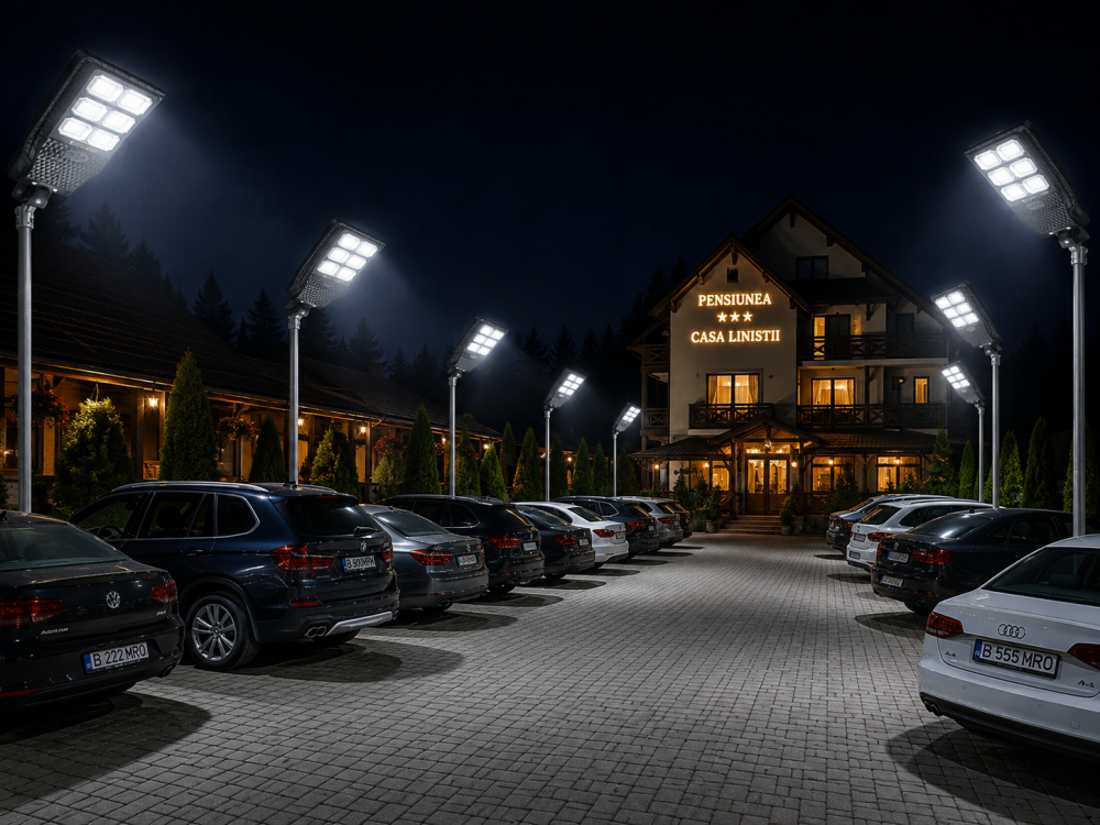 Lampa Solara Stradala LED, Senzor de lumina si miscare, 600W YT0122 [2]