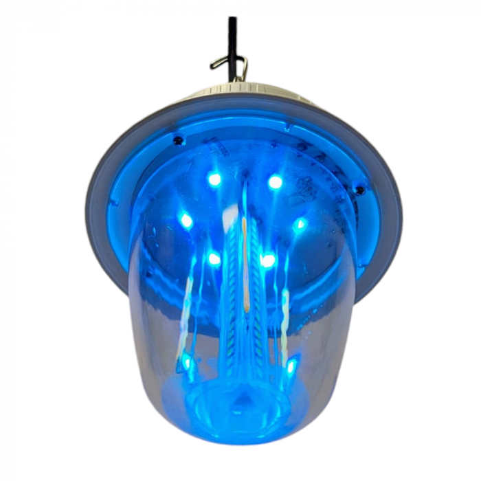 Lampa solara XG-T38, cu acumulator ,3x LED, 57x SMD, 6 led x RGB , functie de incarcare, carlig fixare [8]