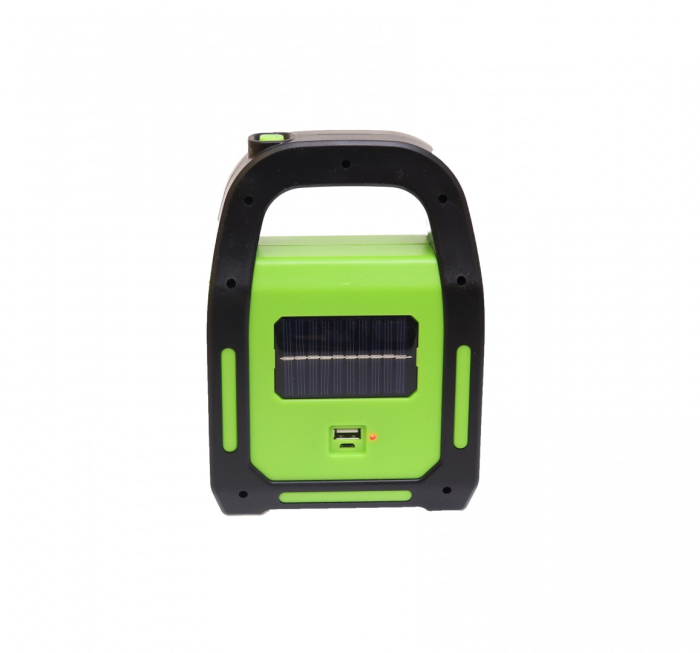 Lanterna 9707, usb si panou solar [2]