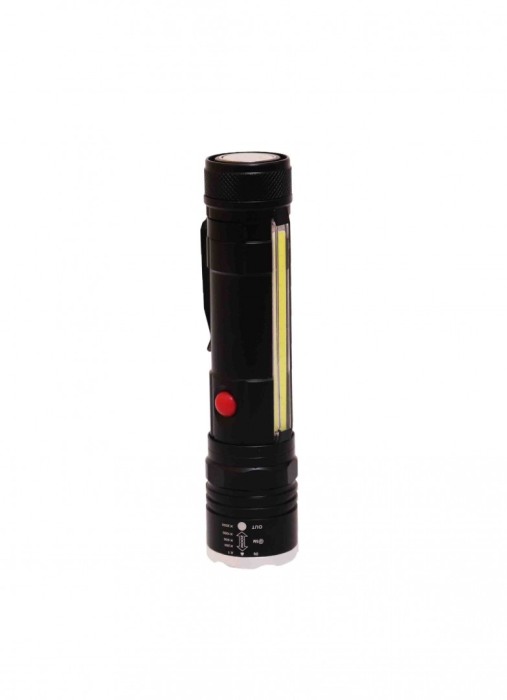 Lanterna LED T626, reincarcabila cu zoom si usb - Imagine produs en-gros [3]