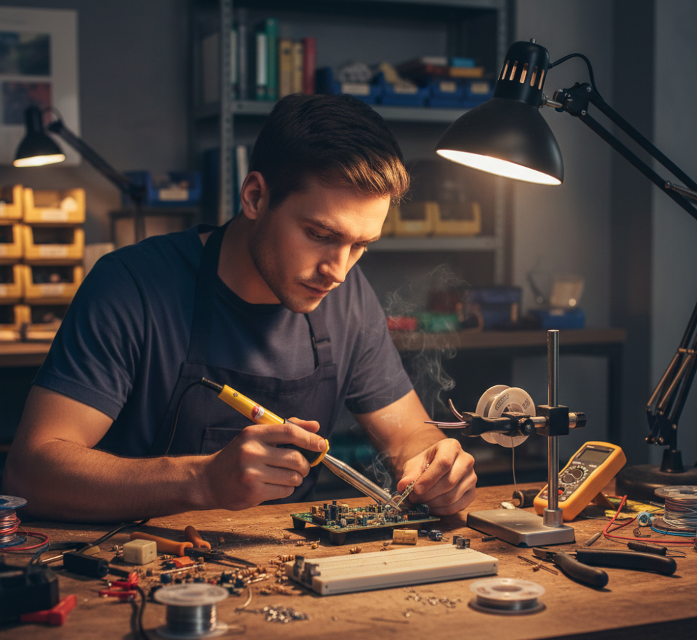 Letcon Electric 60W cu Suport si Stecher Schuko [2]