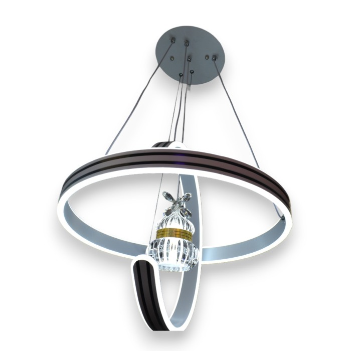 Lustra led ajustabila soare si luna 114W 3000K/4000K/6500K 7845 - Imagine produs en-gros [4]