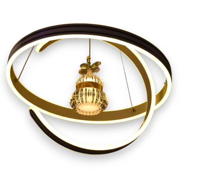 Lustra led ajustabila soare si luna 114W 3000K/4000K/6500K 7845 - Imagine produs en-gros [3]