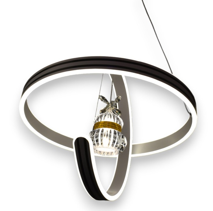 Lustra led ajustabila soare si luna 114W 3000K/4000K/6500K 7845 - Imagine produs en-gros [6]