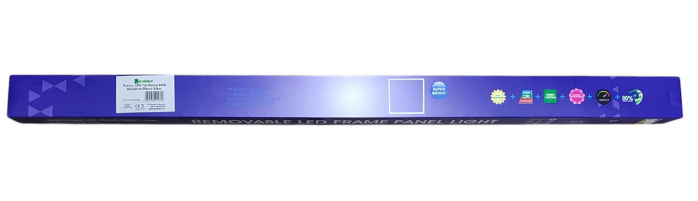 Panou LED Tip Ramă 48W 60x60cm, Ramă Albă, Metal 27mm - Imagine produs en-gros [4]