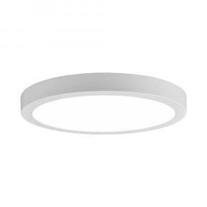 Plafoniera aplica LED 36W rotunda, 2500 lm, lumina rece(6500K), IP20, Ø400 mm, alba [2]