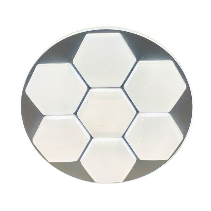 Plafoniera led cu telecomanda 48W 35cm 2007 dimabila 3 temperaturi de culoare ajustabile  3000K/4500K/6500K [2]