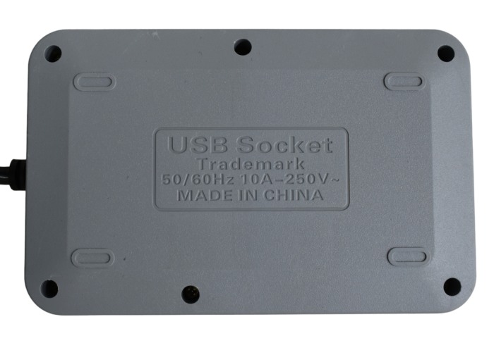 Prelungitor cu priza Schuko T22-1 cu 6 Huburi USB si power switch  2 m - Imagine produs en-gros [2]