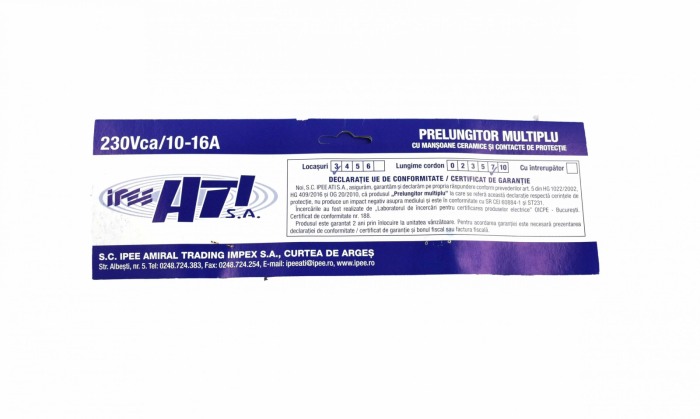 Prelungitor IPEE 7M3P - Imagine produs en-gros [2]
