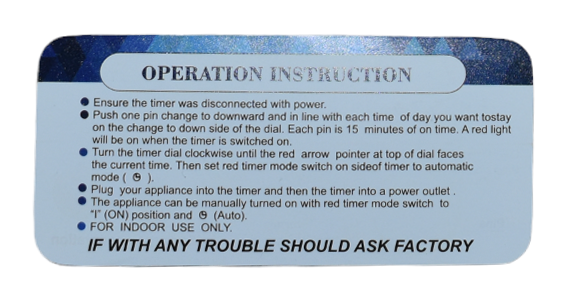 Priza cu programare mecanica [6]