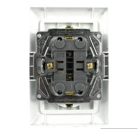 Priza dubla cu contact de protectie Visage - Imagine produs en-gros [2]
