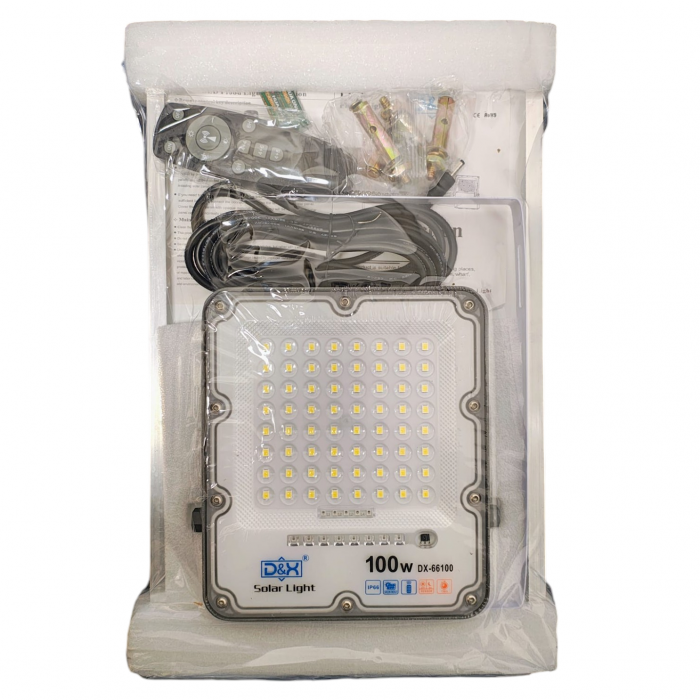 Proiect solar 100W cu panou solar separat si functii multiple si senzor crepuscular [4]