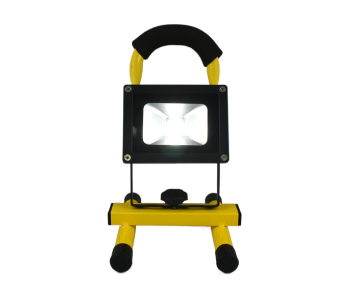 Proiector 10W cu Acumulator incarcare auto 12V cu suport [3]