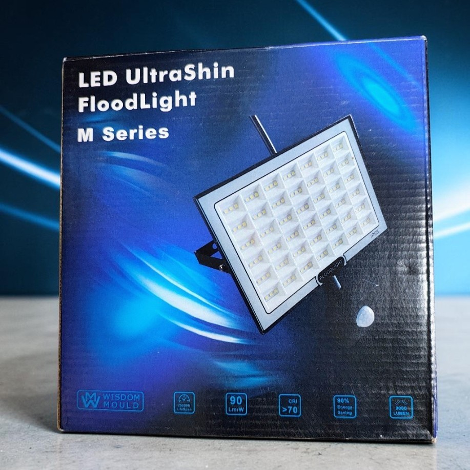 Proiector LED 100W cu senzor 6500K IP66 montat la exterior pentru iluminarea descriere [5]