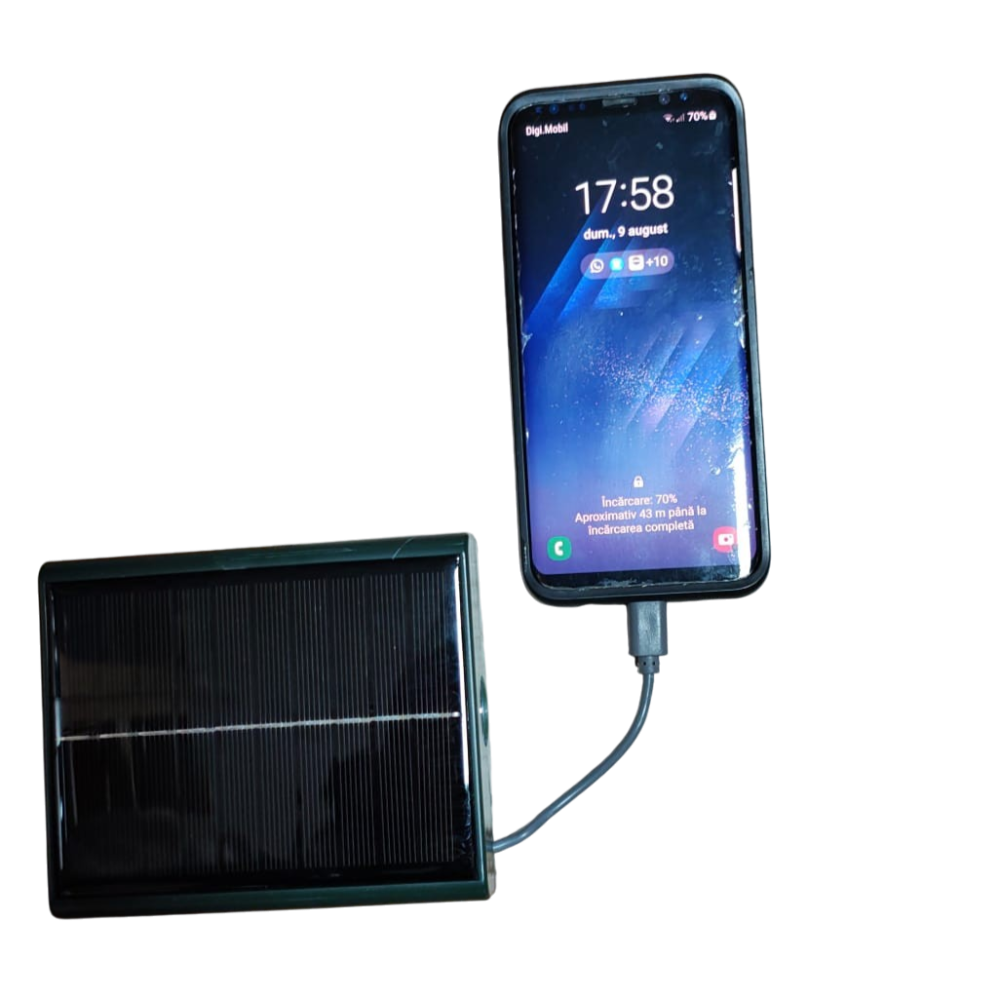 Proiector LED Solar BL-950 100W cu Baterie Externă 5400mAh și Power Bank [9]