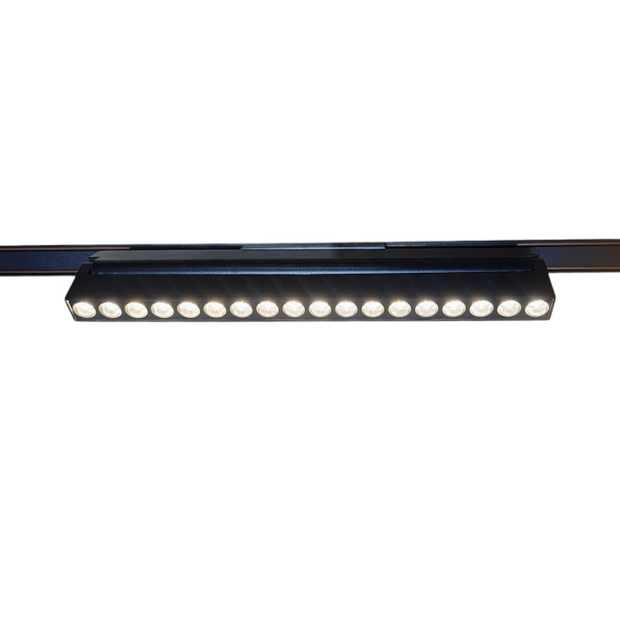 Proiector tip spot LED liniar reglabil, pentru șină magnetică U26/ZD-18, 18W, 4000K, chip OSRAM, 48V [5]