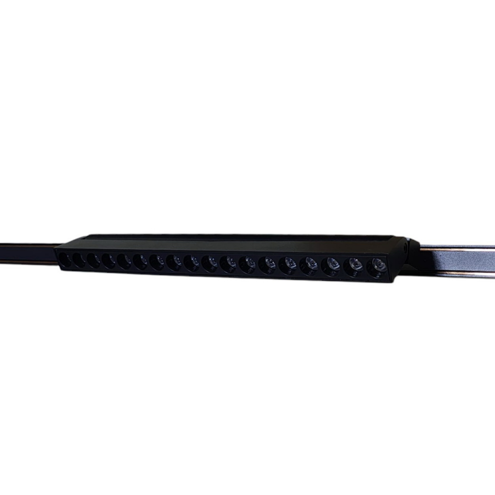 Proiector tip spot LED liniar reglabil, pentru șină magnetică U26/ZD-18, 18W, 4000K, chip OSRAM, 48V- Imagine produs en-gros [7]