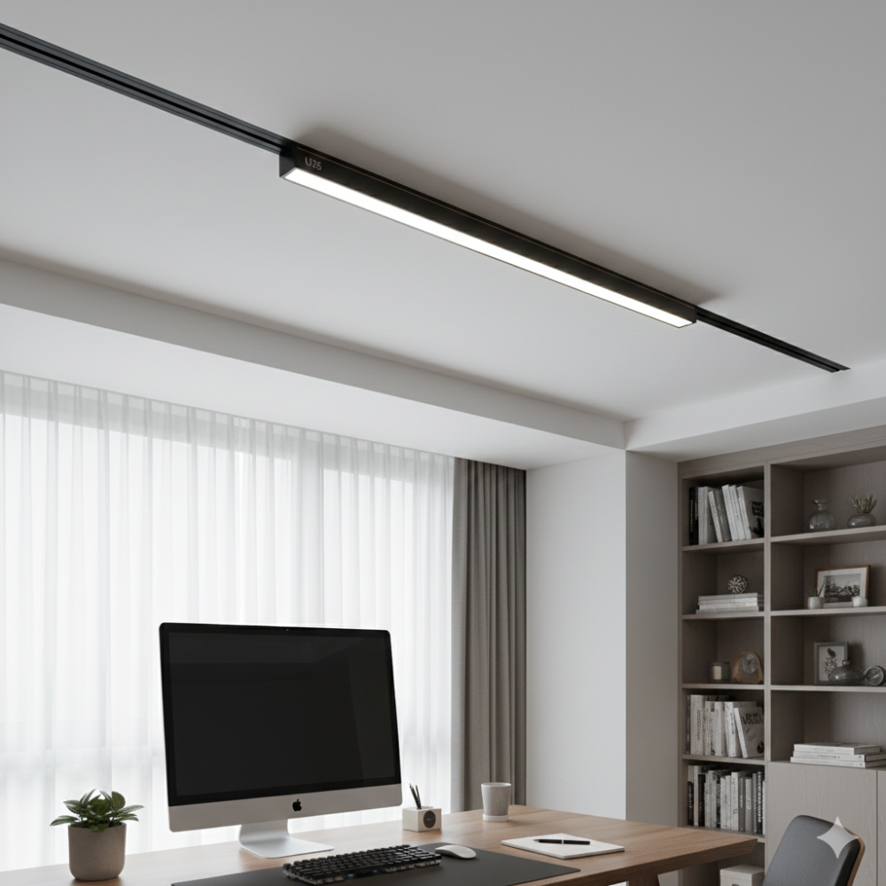 Proiector sina Magnetica U26 mat 60cm 24W Magnet Lumina neutra 4000K CHIP LED OSRAM 48V [2]