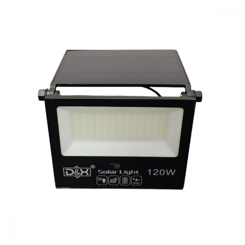 Reflector, proiector solar Led 120W DX010-120 cu telecomanda - Imagine produs en-gros [2]