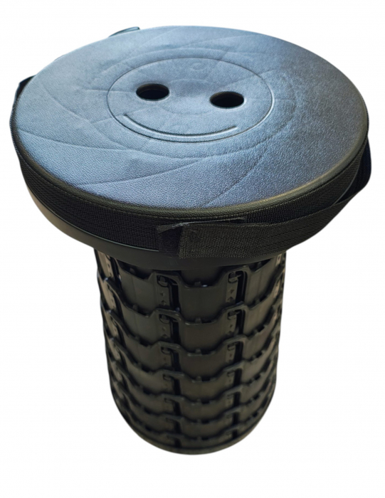 Scaun Pliabil Reglabil Portabil – Model Negru sau Multicolor – Ecoleduri.ro [4]